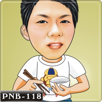 男生人像Q版漫畫 PNB-118